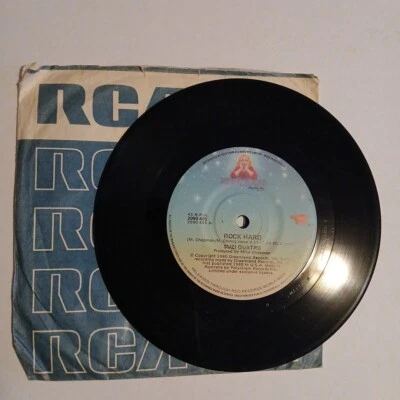 SUZI QUATRO - ROCK HARD - STATE OF MIND - SINGLE 7'' - 45    Vinyl Record - image 1 of 3