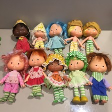 Strawberry Shortcake Kenner Dolls Vintage 80s Bundle Lot