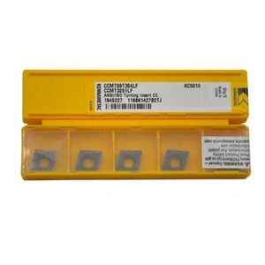 5Pcs/box KENNAMETAL CCMT09T304LF CCMT3251LF KC5010 Indexable CNC Carbide Insert - Picture 1 of 4