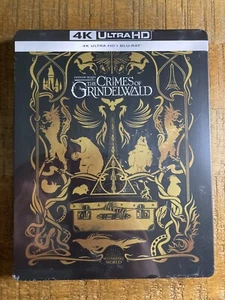 Fantastic Beasts Crimes of Grindelwald w. Steelbook (4K UHD + Blu-ray, Import) - Picture 1 of 4