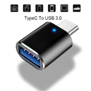 USB-C Type C Male to USB 3.0 Type A Female OTG Adapter Converter Cable Cord 2025 - Photo 1 sur 12