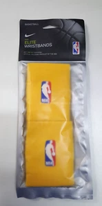 Nike NBA Basketball Wristbands Unisex Yellow - Picture 1 of 11