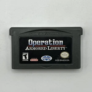 Nintendo Game Boy Advance Operation Armored Liberty Tested Working Majesco 2003 - Bild 1 von 3
