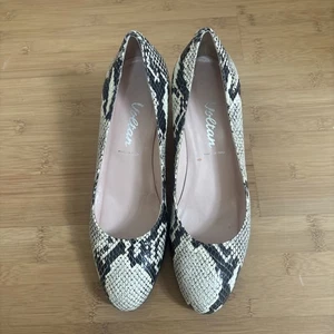 Voltan Manufactured Italy Echtes Leder Schlangenlederprint Gr. 39 - Bild 1 von 9