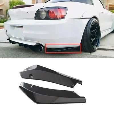 For Honda S2000 2000-2009 Rear Bumper Side Splitter Diffuser Spoiler Body Kit - Image 1 of 4