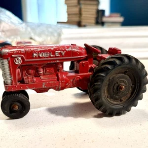 Vintage 1950's Hurley Tractor Red Slik-Toys Die Cast - Picture 1 of 5