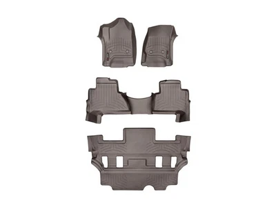 WeatherTech FloorLiner for 2015-2020 Cadillac Escalade - Full Set, Cocoa - Image 1 of 4