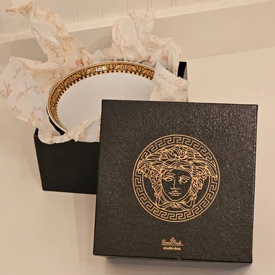 Tigela Versace Rosenthal Barocco 7" com caixa original - Imagem 1 de 4