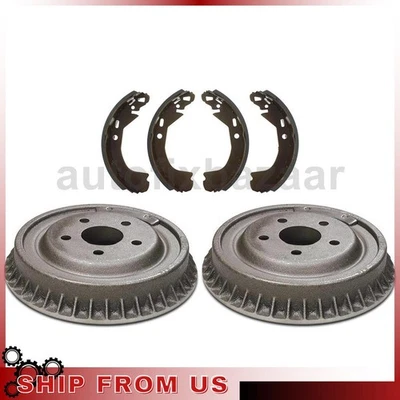 Tambor de freno de zapata de freno de tambor trasero 3 para Chevrolet Cavalier 2,2 L 2,4 L Foto 1 de 4