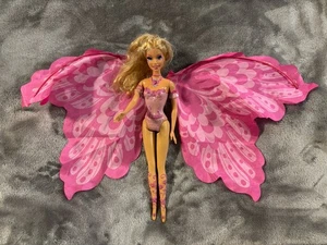 Vintage Barbie Fairytopia Mermaidia Elina Fairy Mermaid Eyelashes Wings 2005 - Picture 1 of 7