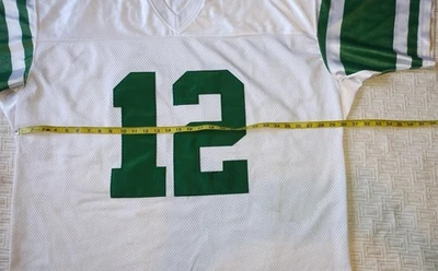 Camiseta autêntica JOE NAMATH NY JETS branca MITCHELL & NESS 1968 2XL (54) (3-4XL?) - Imagem 1 de 4