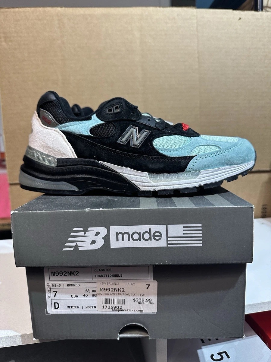 New Balance Amoeba Music x Nice Kicks x 992 Made in USA Peace