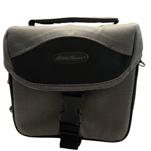 Eddie Bauer Padded Camera Bag Black/Grey with Adjustable Strap - Picture 1 of 5