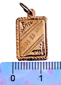 Colgante de plata 925 DIOS ES AMOR (en español) - Imagen 1 de 3