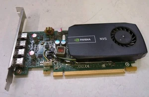 NVIDIA NVS 510 4 x Mini Display Port  PNY  2GB DDR3 Low profile - Picture 1 of 6