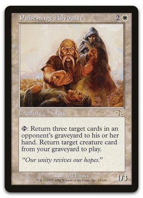 Pulsemage Advocate #19 (LP) Judgment JUD Magic MTG - Image 1 of 2