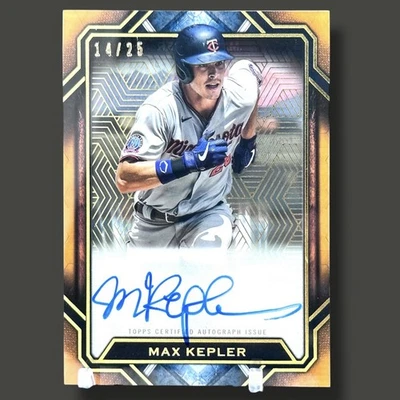 2021 Topps Tribute Max Kepler Iconic Perspectives Auto /25 ~ Twins Phillies - Image 1 of 4