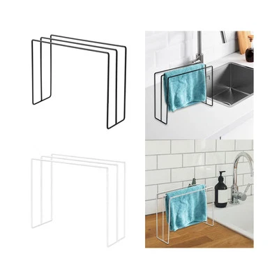 Kitchen Countertop Dishcloth Drying Rack Dishcloth Towel Holder for Sink - Image 1 of 2