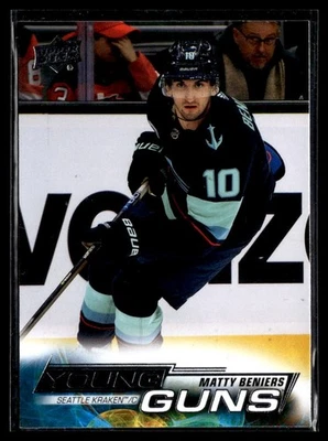 2022-23 Upper Deck Series 1 Young Guns #213 Matty Beniers Rookie RC - Image 1 of 2