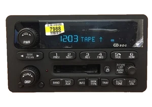 NEW 2001-2005 Chevy Impala Cavalier Monte Carlo Cassette Tape Radio Unlocked - Picture 1 of 5
