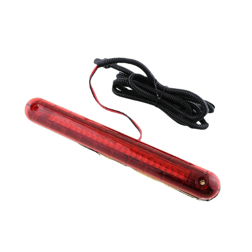 Автомобильный третий стоп-сигнал 12 В задний задний центральный высокий стоп-сигнал 3-й светодиодный стоп-сигнал красный - Изображение 1 из 4