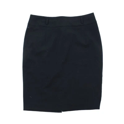 Esprit Women's Midi Skirt UK 8 Black Polyester with Viscose, Elastane, Other - Image 1 of 4