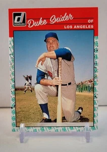 2023 Panini Donruss Baseball Dike Snider #282 Retro Liberty Parallel Los Angeles - Bild 1 von 2