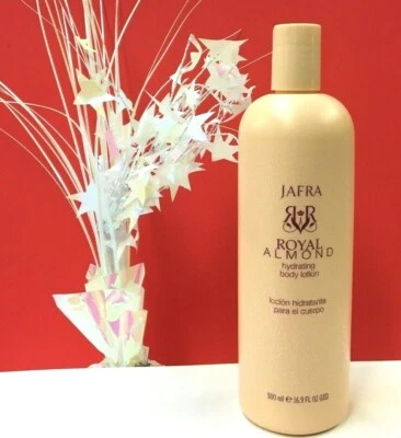 Loción corporal hidratante Jafra Royal Almond 16,9 FL OZ nueva y sellada Foto 1 de 4