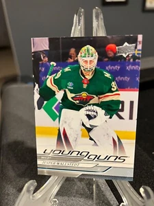 Jesper Wallstedt 🇸🇪 2024-25 Upper Deck Young Guns Rookie #202  Minnesota Wild - Bild 1 von 2