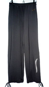 OUDIKE Women's Silky Slinky Stretchy Pants - Size Medium - Black - Picture 1 of 6