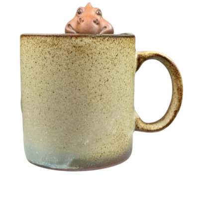 Taza Redware Figura Dragón Lagarto 3D Giftcraft Foto 1 de 4