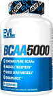 Bcaas Amino Acids Supplement for Men - EVL 2:1:1 5G BCAA Capsules for Post Worko