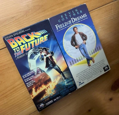 Back to the Future & Field of Dreams McDonalds VHS Promo Rare MCA Watermark - Image 1 of 4