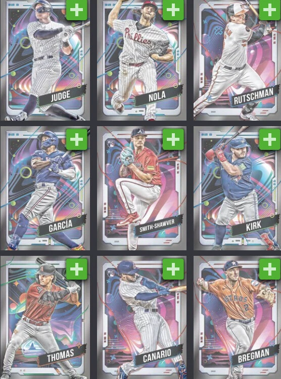 [DIGITAL] Topps Bunt - Cosmic Chrome 24 S1 - Refractor Base - Pick - Image 1 of 1