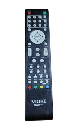 Mando a distancia original para TV VIORE RC2001V con baterías - probado funcionando Foto 1 de 3