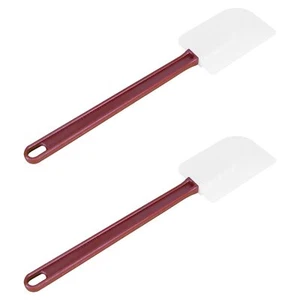 High Heat Resistant Silicone Scraper Spoon Commercial Spatula For Cooking Rubber - Picture 1 of 5