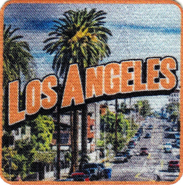 LOS ANGELES Iron On Printed Patch California  - Image 1 of 1