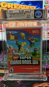 Nuevo Estuche Super Mario Bros. Wii WATA 9.2 A+ Sellado ¡Nuevo Calificado! 🙂 - Imagen 1 de 2