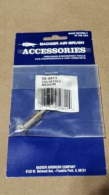 Badger - No. 50-0811 - 350 Needle (Medium) - NOS - Airbrush Part - Image 1 of 3