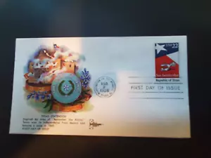 TEXAS Statehood 1845 to 1986 22 cent First Day Cover June 1986 - Picture 1 of 4