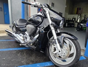Guardabarros delantero + alerón de barbilla apto para Suzuki Intruder M109R Boulevard 2006-UP - Imagen 1 de 13