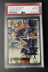 1999 UD Hologrfx Wayne Gretzky GrFX PSA 8 Edmonton Oilers #GG1 - Bild 1 von 2