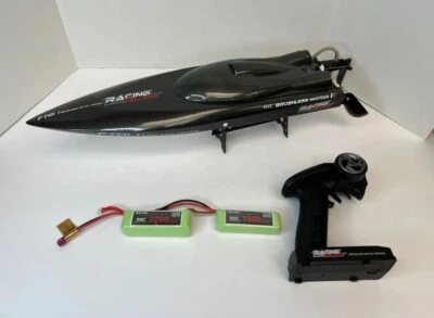 Feilun FT011 65CM 2.4G Brushless RC High Speed Flipped Racing Boat w/ Water Cool - Image 1 of 3