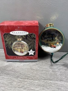 Hallmark Keepsake Ornament Thomas Kinkade Painter of Light St Nicholas Circle - Picture 1 of 6