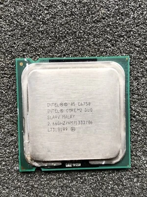 Intel '05 Core 2 Duo E6750 SLA9V 2.66 GHz 4MB L3 Cache Dual-Core Processor  - Image 1 of 2
