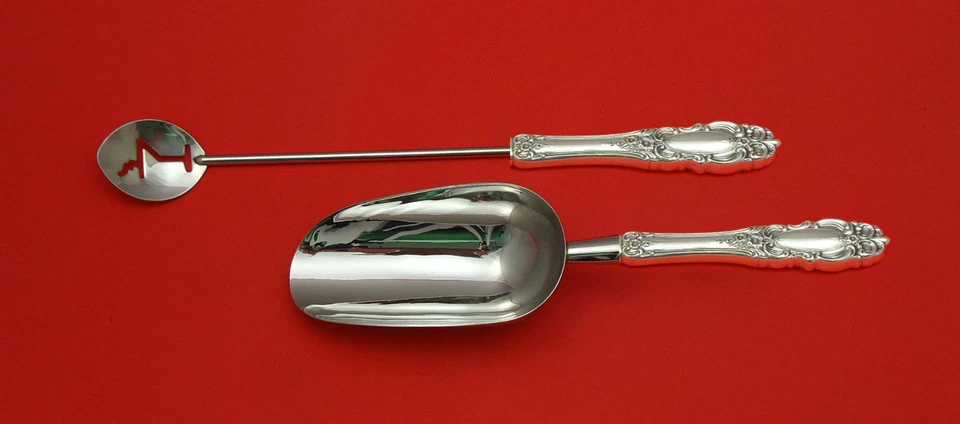 Juego de barras de plata esterlina Grand Duchess by Towle 2 piezas HHWS hechas a medida Foto 1 de 1