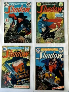 Lot 4 DC Comics THE SHADOW Issues No. # 1 2 3 & 4 - 1974 - Picture 1 of 10