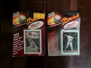 1992 Topps & Upper Deck Philadelphia Phillies Complete Sets - Picture 1 of 2