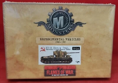 MID WAR MONSTERS  FLAMES OF WAR KV-5 HEAVY TANK  RUSSIAN ARMY MM16 - Image 1 of 4