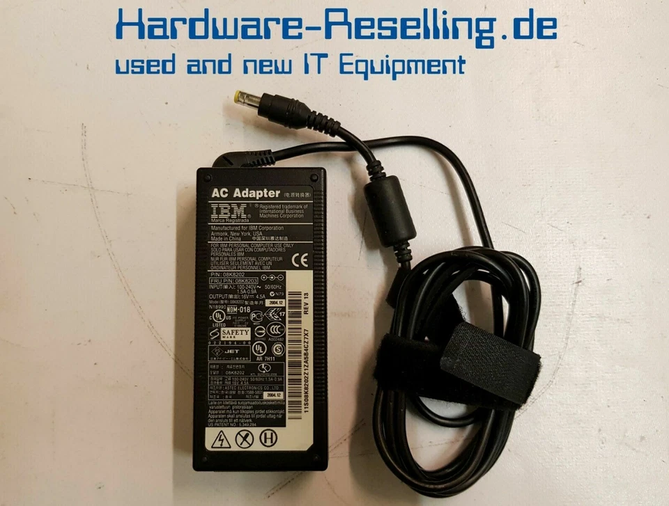Alimentatore Originale IBM Adattatore AC 08K8202 08K8203 08K8206 08K8207 16V - Immagine 1 di 1